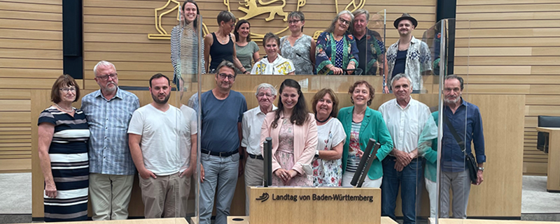 Besuchergruppe Landtag