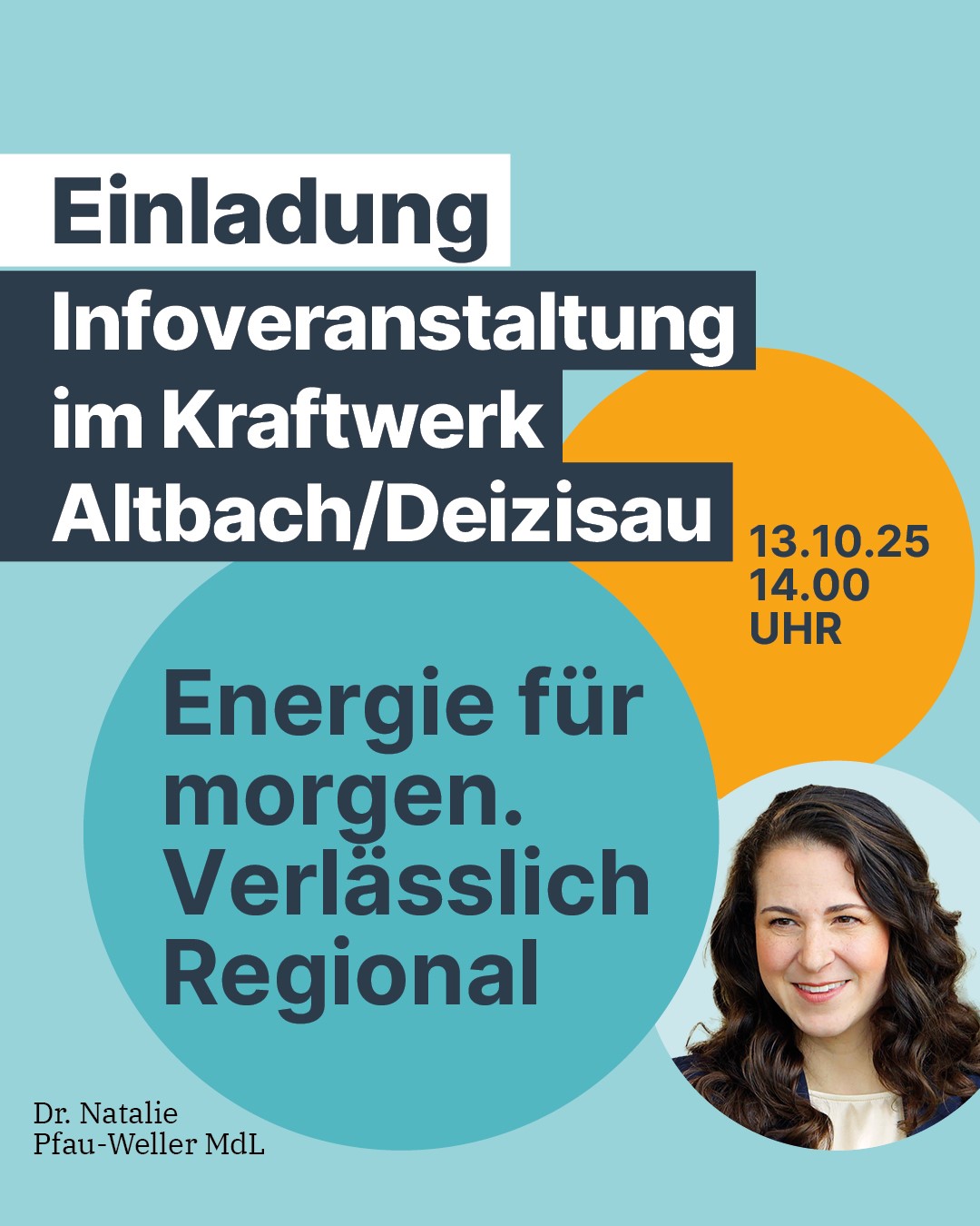 Herzliche Einladung zum Besuch des Kraftwerks Altbach/Deizisau