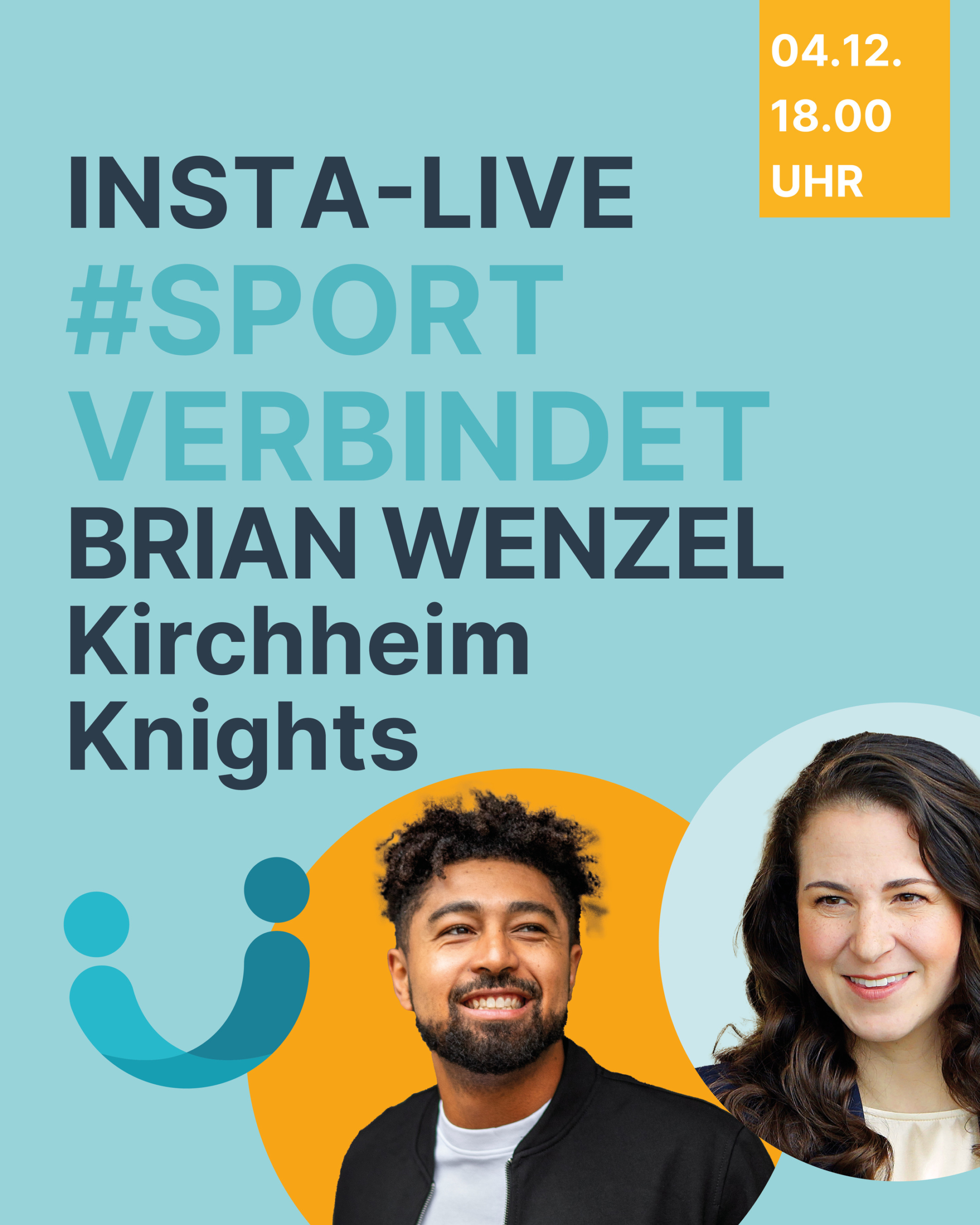 INSTA-LIVE #Sport verbindet - mit Brian Wenzel von den Kirchheim Knights