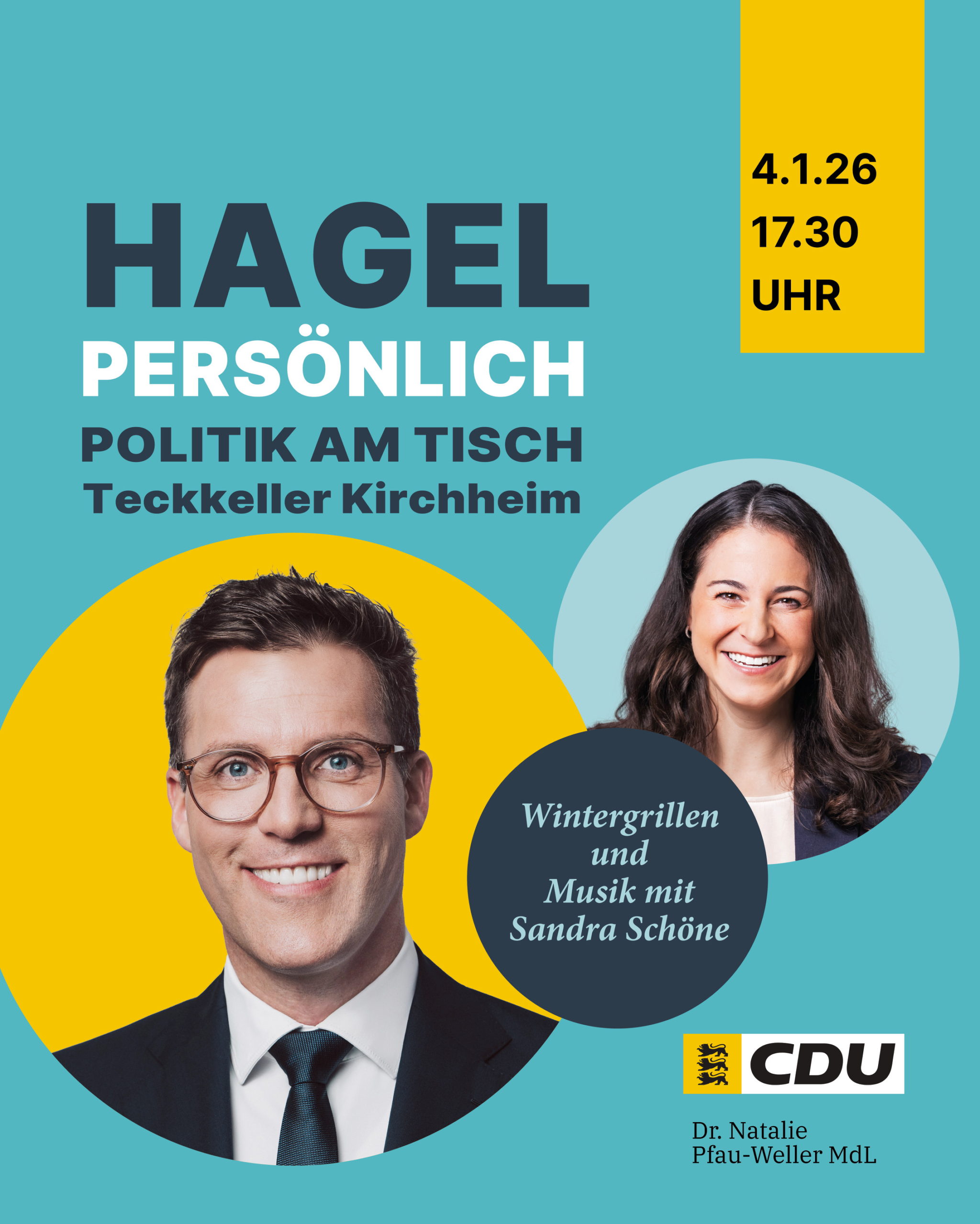 Veranstaltung mit dem Spitzenkandidaten der CDU für die Landtagswahl