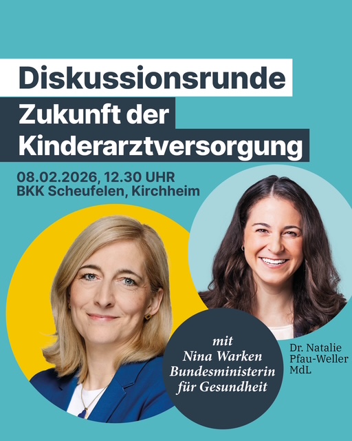 Bundesgesundheitsministerin Nina Warken in Kirchheim/Teck