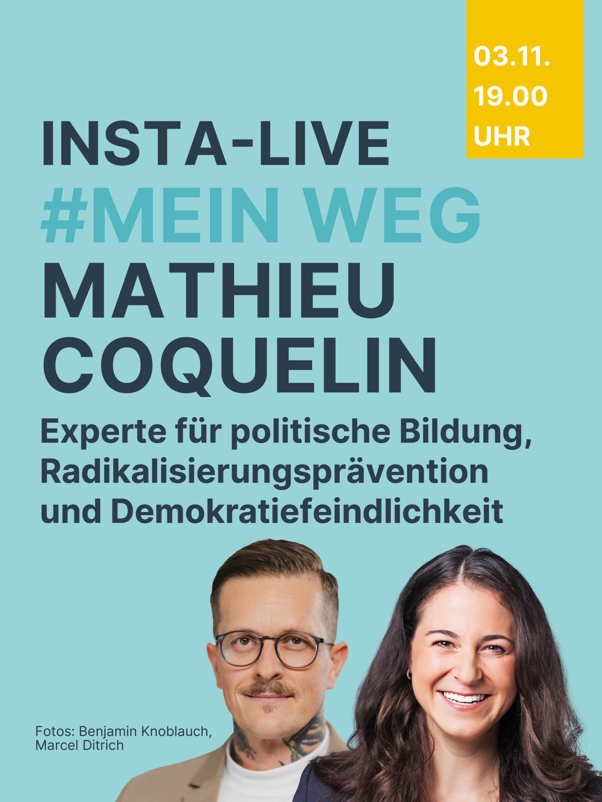 INSTA-LIVE #mein Weg -  mit Mathieu Coquelin